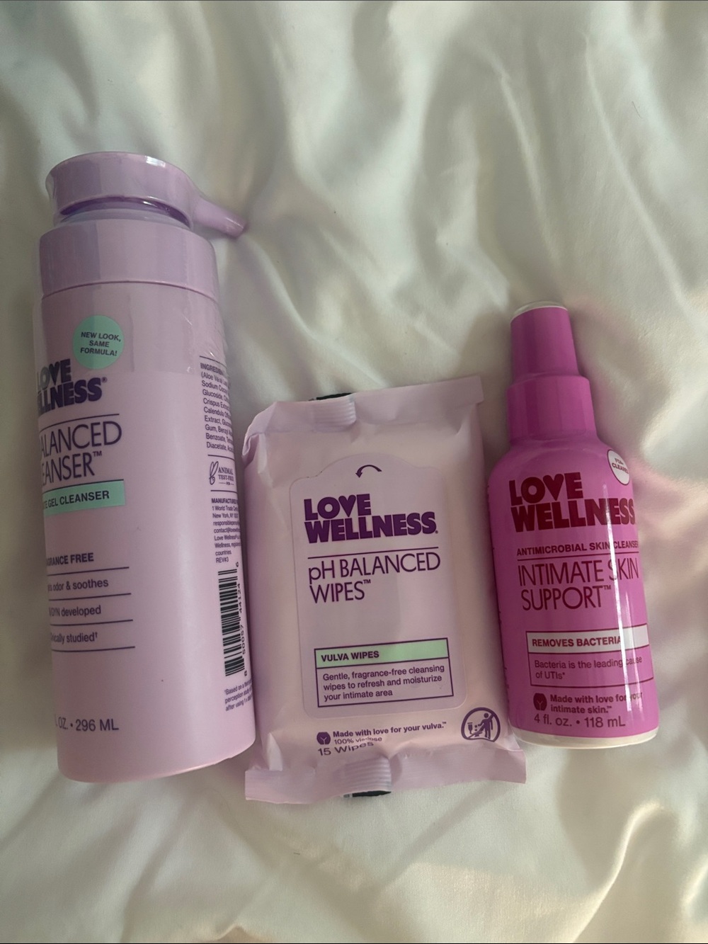 Pink pH Balanced Intimate Skincare Set